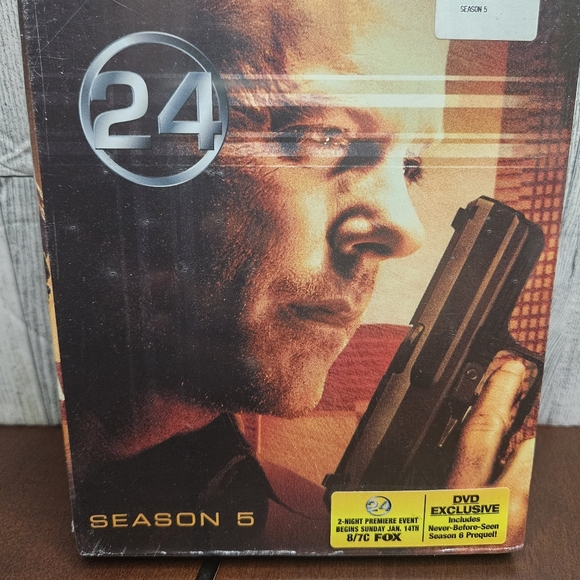 24 DVD Season 5 Kiefer Sutherland 5th Season Seven-Disc Collector's Edition - Picture 3 of 8